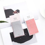Portable study and office schedule planning memo pad, stickers tearable or sticky memo pad