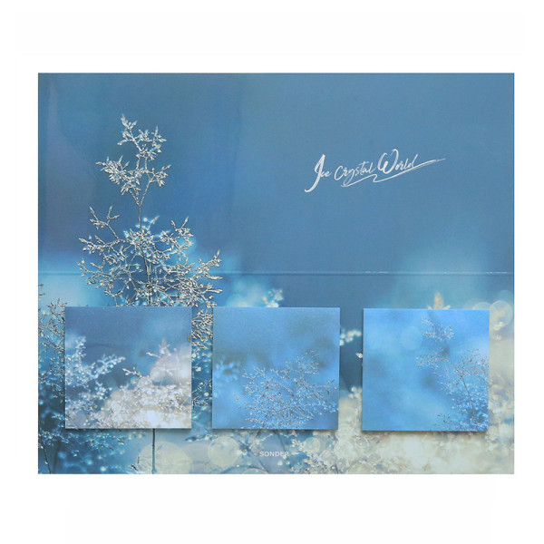 New multi-version memo pad mountain forest cloud sea scenery movie star empty hand account  hand account decoratio sticker