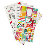 Custom Printing Design A5 Weekly Discos Transparent Cover Disc bound Binding Happy Planner