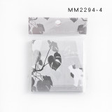 Simple and creative character girl anime series black and white sticky notes  sticker school student memo pad 80 pce
