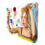 10ft aluminum frame tension fabric  display pop up wall