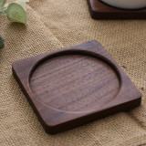 Custom Coffee Blank Pallet Cup Mat Custom Sublimation Coasters For Drink Square Bamboo Wood Coaster