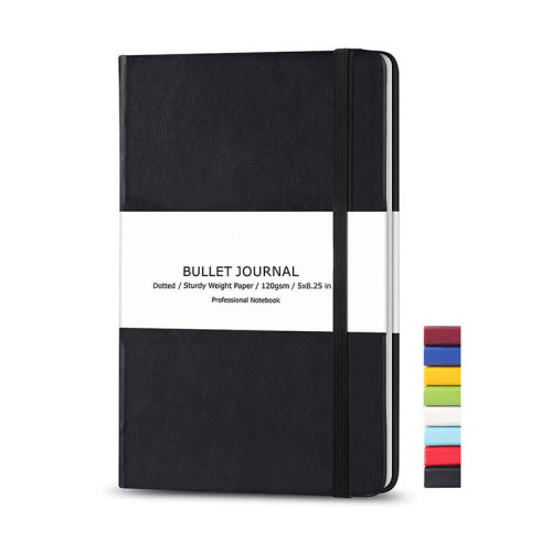 Custom Printing Bujo Manufacturers Leather Cover Bullets Journals