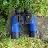 New Cheap 7x50 Navy Blue Navigation Marine Binoculars with Compass