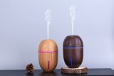 300ml new design Humidifier diffuser With or without Wood Grain humidifier with led light Portable Premium class for decoration