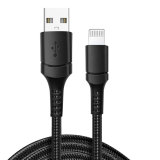 Nylon Braided MFI Certified Lighting Cable C89 1m 2m 3m Sync For iphone Apple USB to Lighting Data Cable 18W Fast Charging Cable