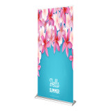 high quality straight pop aluminum banner advertising roll up display
