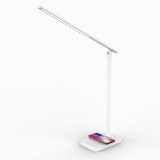 LED desk lamp with USB charging wireless table lamp charging station charging dock