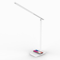 LED desk lamp with USB charging wireless table lamp charging station charging dock