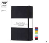 2022 Custom Logo A5 PU Genuine Leather Daily Business Planner Notebook