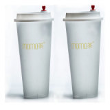 20oz 600cc Injection Plastic Disposable Hard Type Coffee Smoothies Bubble Cheese Tea Pp Cups