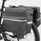 Customized High Quality Waterproof PVC Polyester Bike Bicycle Carrying Pannier Bag For Rear Rack