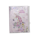 Custom Printing Diary Gift Agenda Leather Agenda Glitter