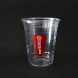 12oz 14oz 16oz 20oz 24oz Disposable PLA PET Plastic Cup with flat Lid and Dome Lid for Cold drink