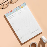 2021 magnetic memo pad tearable notepads student daily plan notebook A5