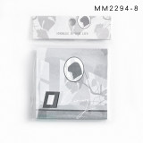 Simple and creative character girl anime series black and white sticky notes  sticker school student memo pad 80 pce
