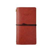 Custom Personalized Vintage Leather Travel Planner