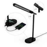 Hot 3 in 1 Led table lamp wireless fast charger station 3 in 1 wireless charging dock with table lamp