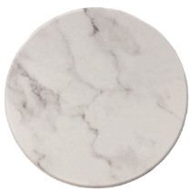 Marble design cork protection absorbent ceramic drink coasters