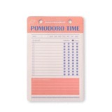Time notes guestbook tearable and hangable notepad  portable weekly planner memo pad for students