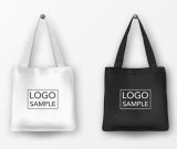 Cute Printed Canvas Custom Tote Handbags Ladies Cotton Shopping Bags With Logo