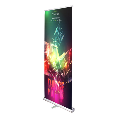 best price factory step repeat portable fair supply banner sign stand roll up display