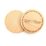 Personalized Custom Logo Printing Wooden Coasters for Drinks