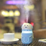 New Design Product Cute Lovely Puppy Dog Shape Mini Air Humidifier for Car Office Bed Room