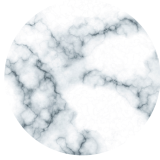 Marble design cork protection absorbent ceramic drink coasters