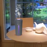 230ml Car Humidifier USB Aroma Diffuser with 7 Color Changing LED Lights for Office Home Ultrasonic Air Humidifier