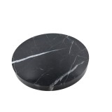 High quality black marble coasters for coffee cup