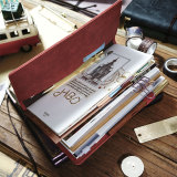 Custom Personalized Vintage Leather Travel Planner