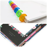 2022 Eco-friendly Day Custom Printed Metal Disc Binding Happy Planner