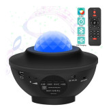 New star light projector rotating 360 degrees remote control night light led baby nigh light kids projector