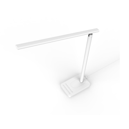 LED desk lamp with USB charging wireless table lamp charging station charging dock