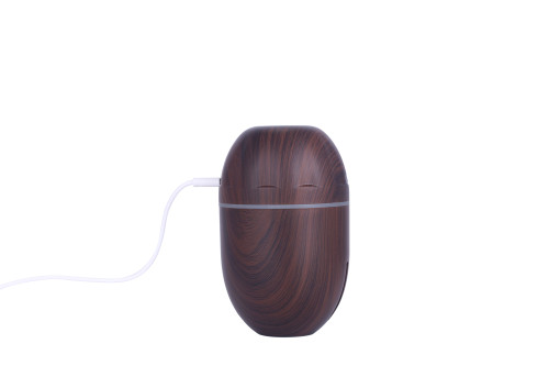 300ml new design Humidifier diffuser With or without Wood Grain humidifier with led light Portable Premium class for decoration