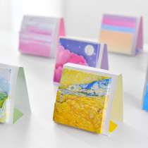2021 New creative natural series stereoscopic sticky notes pad office school self-adhesive desk memo pad stationery