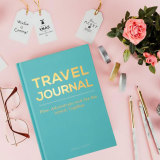 A5 Custom Hardcover Travel Notebook Journal
