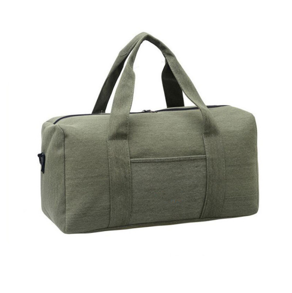 Fashionable cheap canvas mens duffle travel bag