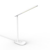 Modern led desk lamp with wireless charger for QI Cellphone