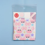 reative cartoon fruit sticky memo  pad for students with sticky stickers double adhesive sticky  30 sheet