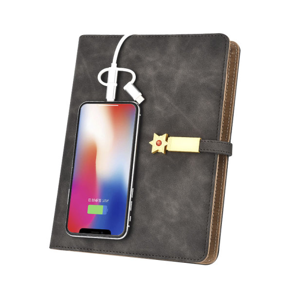 Custom Printing Office Agenda Planer Power Bank With Agenda
