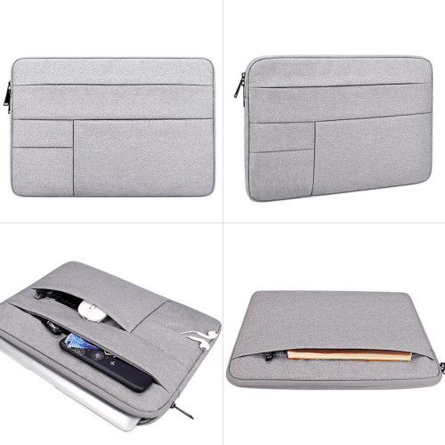 New 2019 Fashion many zipper pocket Style Laptop Shoulder Bag Case Cover Sleeve for MacBook Pro Air Retina