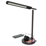 4 in 1 desk lamp led lighting lamp table lamp with wireless charging station charging dock for phones