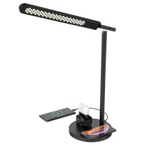4 in 1 desk lamp led lighting lamp table lamp with wireless charging station charging dock for phones