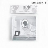 Simple and creative character girl anime series black and white sticky notes  sticker school student memo pad 80 pce