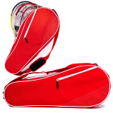 Custom Logo Sport Padel Bag Racket Padel Bag 600D Polyester Unisex Solid Zipper Air Cushion Belt Soft Handle Customized Logos
