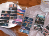 Small fresh scenery guide memo pads PET convenience stickers unexpectedly meet hand account decoration stickers
