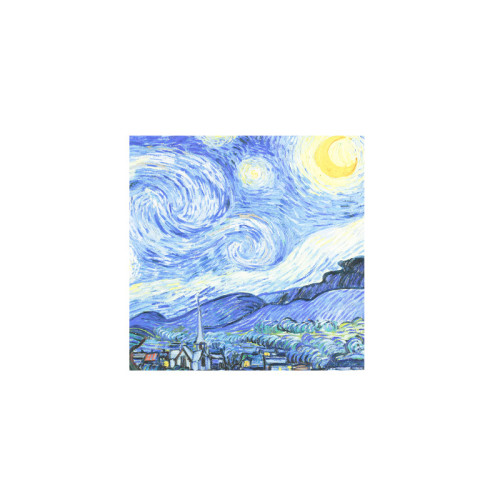 Literature and Art Retro Scenery Monet Van Gogh's Famous Paintings Memo Pad Non-sticky Message Memo DIY Material Paper