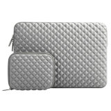 Slim lightweight Laptop Sleeve Bag 13-13.3 Inch For MacBook Pro  Notebook Tablet with Small Case, Shock Resistant